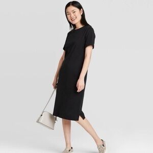 A New Day Black T-Shirt Dress